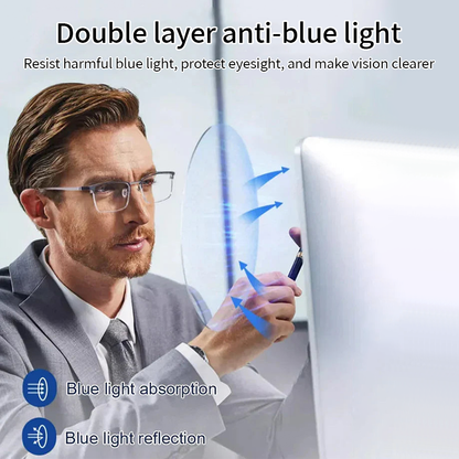 🌎Ends Today: 70% OFF!🔥👓Pryxo™ Ultra Light Anti Blue Presbyopic Glasses✨