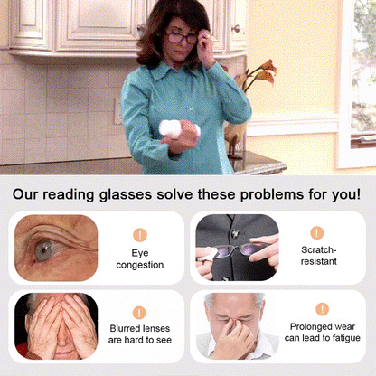 🌎Ends Today: 70% OFF!🔥👓Pryxo™ Ultra Light Anti Blue Presbyopic Glasses✨